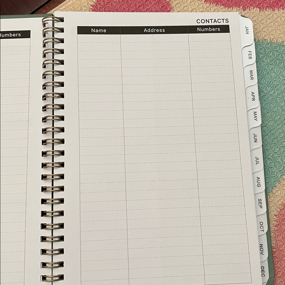 2026 Planning Calendar - Sage Green new - Picture 6 of 10